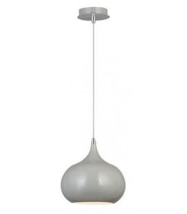Lucide RIVA Pendant H206 D24cm E27 Silver Grey, 31412/24/36