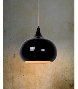 Lucide RIVA Pendant H150 D33cm E27 Black, 31412/33/30