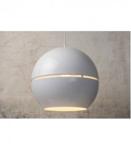 Lucide SEVENTIES Pendant D40 1xE27 White, 31435/40/31