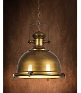 Lucide OLD BURDI Pendant E27 D40 H36cm Bronze, 31471/46/03