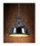 Lucide OLD BURDI Pendant E27 D40 H36cm Chrome, 31471/46/11