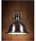Lucide OLD BURDI Pendant E27 D40 H36cm Ant Silver, 31471/46/16