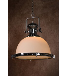 Lucide OLD BURDI Pendant E27 D40 H36cm Opal Glass, 31471/46/61