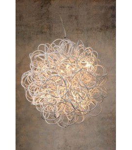 Lucide GALILEO Pendant 8xG4/20W D50cm White, 31476/50/31