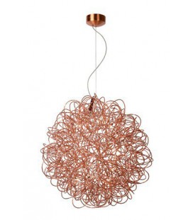 Lucide GALILEO Pendant 15xG4/20W D80cm Red Copp, 31476/80/17