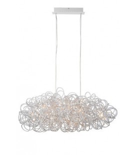 Lucide GALILEO Pendant 12xG4/20W L120cm White, 31476/99/31