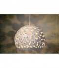 Lucide VENUS Pendant E27 D40cm White, 31477/40/31