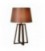 Lucide COFFEE Table Lamp E27 D35 H65cm Rusty, 31598/81/97