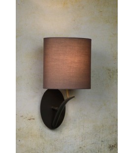 Lucide CORDOBA Wall Light E14 L18 W19 H36cm Iron Grey, 37201/01/15