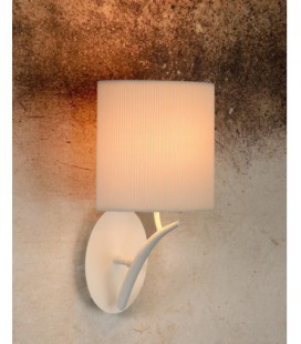 Lucide CORDOBA Wall Light E14 L18 W19 H36cm White, 37201/01/31