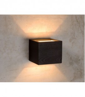 Lucide COBA Wall Light G9/28W incl L11 B11 H10cm Black, 37202/21/30