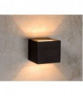Lucide COBA Wall Light G9/28W incl L11 B11 H10cm Black, 37202/21/30