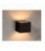 Lucide COBA Wall Light G9/28W incl L11 B11 H10cm Black, 37202/21/30