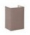Lucide CORAL Wall Light E27 Shade Rectan.15-11-21cm Taup, 61254/14/41
