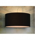Lucide CORAL Pendant Cotton E27 D60/60/30 Black, 61452/60/30