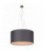 Lucide CORAL Pendant Cotton E27 D60/60/30 Grey, 61452/60/36