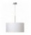 Lucide CLIFF Pendant 1xE27 D50 H120cm White, 61455/50/31