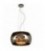 Lucide PEARL Pendant H130 D40cm 5xG9/40W Raindrops/C, 70463/40/11