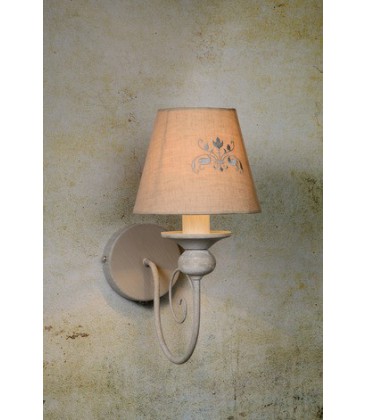 Lucide ROBIN Wall Light E14 H29 L27 W9cm Taupe, 71236/01/41