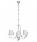 Lucide BARI Chandelier 3xE14 + Shade Ant.White, 71322/03/21