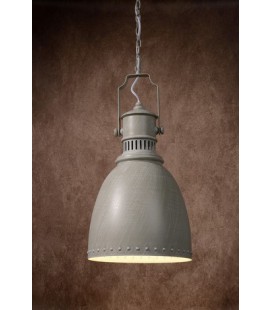 Lucide DUMONT Pendant E27 H25 D25cm Taupe, 71342/25/41