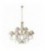 Lucide DORINT Chandelier 9xE14 D70 H120cm Ant White, 71399/09/21
