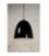 Lucide LOKO Pendant E27 D30 H120cm Black, 76456/30/30