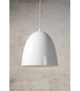 Lucide LOKO Pendant E27 D30 H120cm White, 76456/30/31