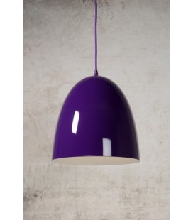 Lucide LOKO Pendant E27 D30 H120cm Purple, 76456/30/39
