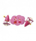 Lucide PINKY Wall Light 2xE14 34/12/18cm Pink, 77273/02/66