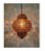 Lucide DJERBA Lantern E27 D30 H39cm Acrylic/Rust, 78365/01/97