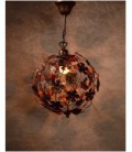 Lucide DIBA Pendant E27 D29cm Rust, 78366/29/97