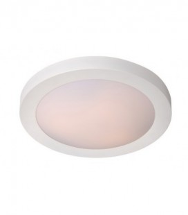 Lucide FRESH Ceiling Light IP44 1xE27 D27cm White, 79158/01/31