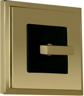 Поворотный выключатель в сборе FEDE коллекция Madrid, Bright Gold