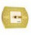 Поворотный выключатель в сборе FEDE коллекция Sanremo, Bright Gold