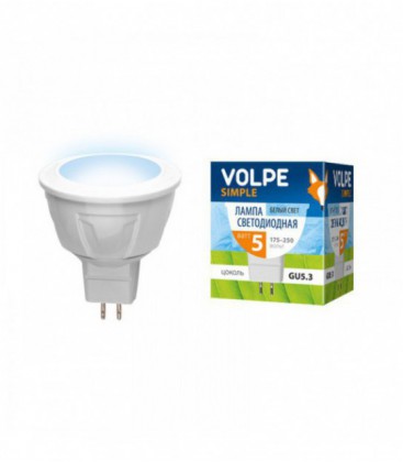 Светодиодная лампа серии Simple LED-JCDR-5W/NW/GU5.3/S