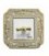 Поворотный выключатель в сборе FEDE коллекция FIRENZE, Gold White Patina