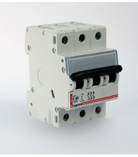 Автоматический выключатель Legrand DX3 3 фазы 6A 3М (Тип C) 6 kA