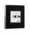 Поворотный выключатель в сборе FEDE коллекция Vintage Corinto, Blackquartz-Bright Chrome