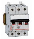 Автоматический выключатель Legrand DX 3 фазы 6A 3М (тип C) 6кА