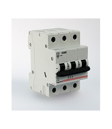Legrand RX3 Автоматический выключатель 3P 6А (C) 4,5kA