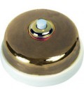 Кнопка нажимная Fontini Collection Dimbler, бронза