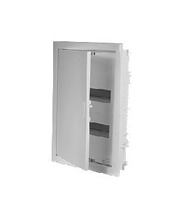 Шкаф встраиваемый Legrand д/автоматов 2х12+4 (пласт. белый.)